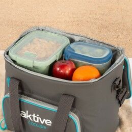 Aktive|Frigorífico Portátil Aktive 20 L 32 x 28 x 23 cm Preto (4 Unidades)