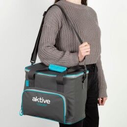 Aktive|Frigorífico Portátil Aktive 20 L 32 x 28 x 23 cm Preto (4 Unidades)