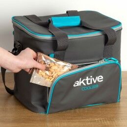 Aktive|Frigorífico Portátil Aktive 20 L 32 x 28 x 23 cm Preto (4 Unidades)