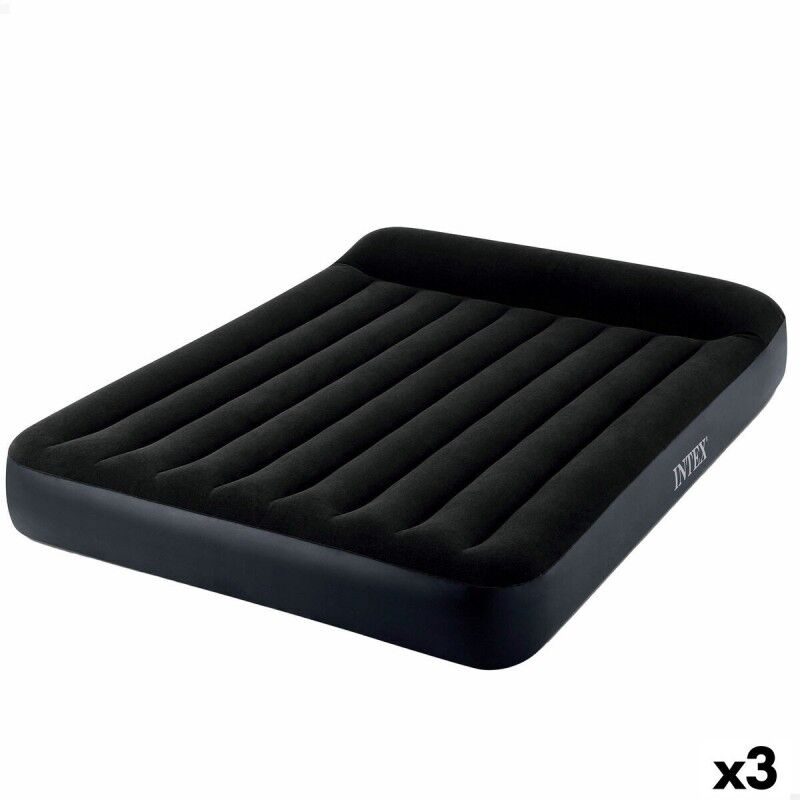 Intex|Colchão Insuflável Intex 152 x 25 x 203 cm (3 Unidades) Intex|Colchão Insuflável Intex 152 x 25 x 203 cm (3 Unidades)