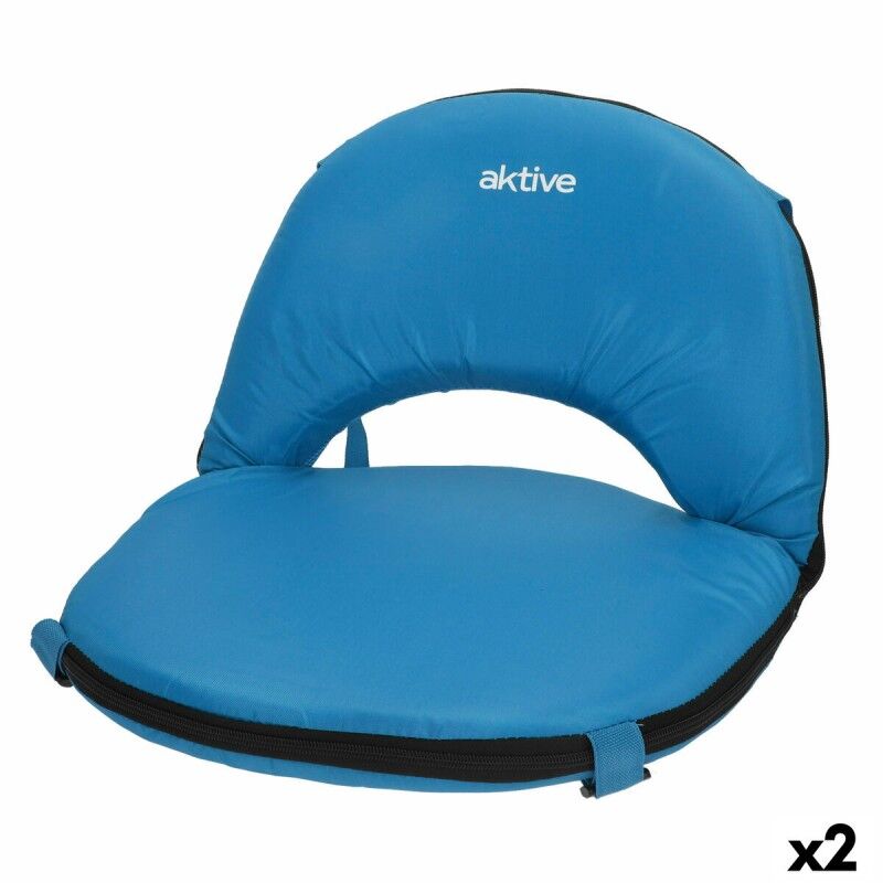 Aktive|Banco Aktive Azul 41 x 33 x 40 cm Dobrável (2 Unidades) Aktive|Banco Aktive Azul 41 x 33 x 40 cm Dobrável (2 Unidades)