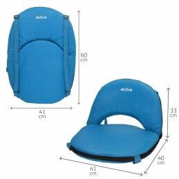 Aktive|Banco Aktive Azul 41 x 33 x 40 cm Dobrável (2 Unidades)