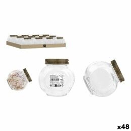 Vivalto|Lancheira Redonda com Tampa Vivalto LHB-HR-950F Bambu 17 x 7 x 17 cm (12 Unidades)