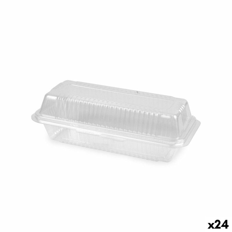 Algon|Tabuleiros para alimentos reutilizáveis Algon OPS 22 x 11 x 7 cm (3 Peças) (24 Unidades) Algon|Tabuleiros para alimentos reutilizáveis Algon OPS 22 x 11 x 7 cm (3 Peças) (24 Unidades)