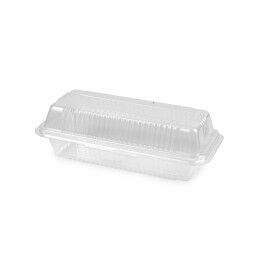 Algon|Tabuleiros para alimentos reutilizáveis Algon OPS 22 x 11 x 7 cm (3 Peças) (24 Unidades)