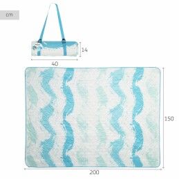 Aktive|Toalha de Praia Aktive PEVA 200 x 1 x 150 cm (6 Unidades)