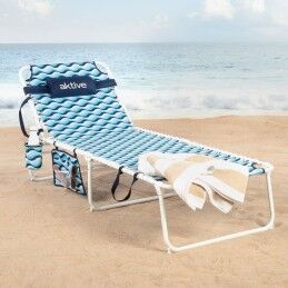 Aktive|Cama de Rede Aktive Azul Aço 200 x 88 x 70 cm