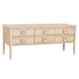 DKD Home Decor|Mesa de apoio DKD Home Decor Rotim (36 x 36 x 85 cm)