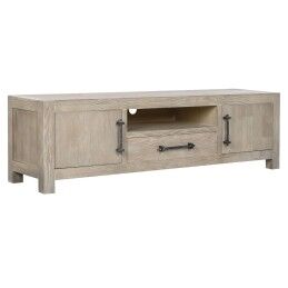 DKD Home Decor|Mesa de apoio DKD Home Decor 49 x 49 x 72 cm Cristal Preto Dourado Metal
