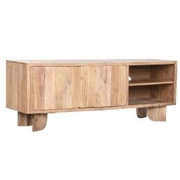 Gift Decor|Conjunto de 2 mesas Preto Dourado 50 x 50 x 50 cm