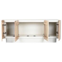 Home ESPRIT|Móvel de TV Home ESPRIT Branco Natural 140 x 40 x 55 cm