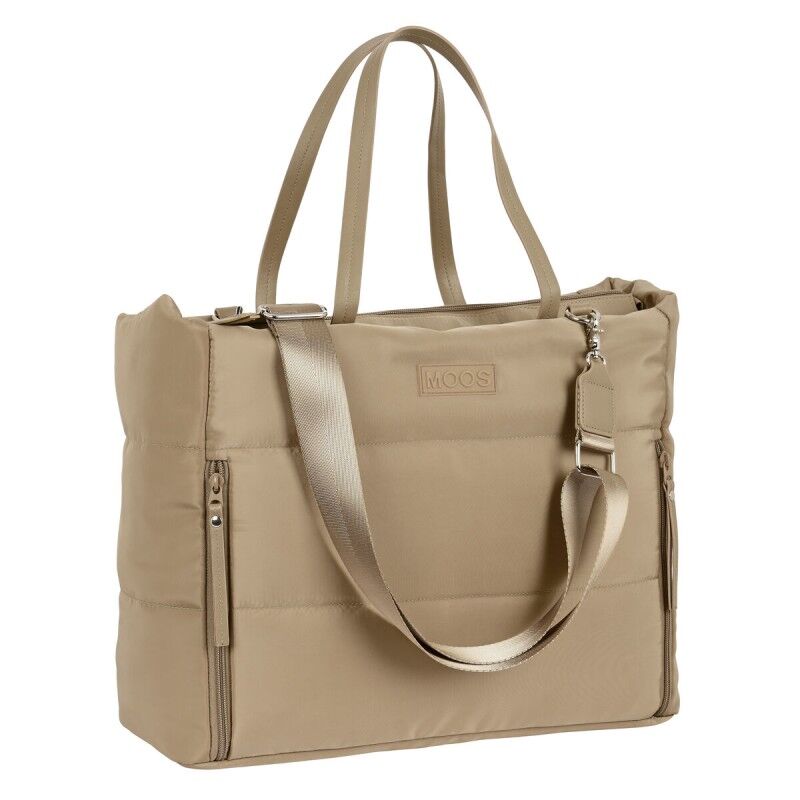 Moos|Mala a Tiracolo Moos Camel Camel 54 x 31 x 17 cm Acolchoado Moos|Mala a Tiracolo Moos Camel Camel 54 x 31 x 17 cm Acolchoado
