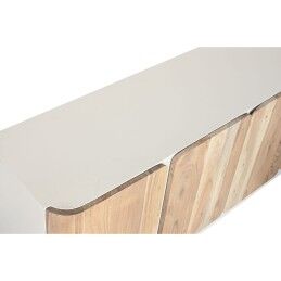 Home ESPRIT|Móvel de TV Home ESPRIT Branco Natural 140 x 40 x 55 cm