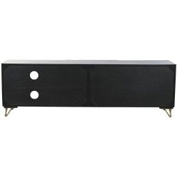 Home ESPRIT|Móvel de TV Home ESPRIT Preto 160 x 40 x 50 cm