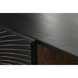 Home ESPRIT|Móvel de TV Home ESPRIT Preto 160 x 40 x 50 cm