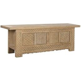 Gift Decor|Mesa Hall de Entrada Cinzento Madrepérola Aglomerado 30,5 x 78 x 90,5 cm