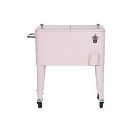 Home ESPRIT|Frigorífico Portátil Home ESPRIT Cor de Rosa Aço Polipropileno 74 x 43 x 80 cm