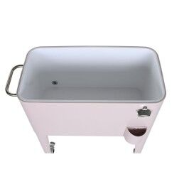 Home ESPRIT|Frigorífico Portátil Home ESPRIT Cor de Rosa Aço Polipropileno 74 x 43 x 80 cm