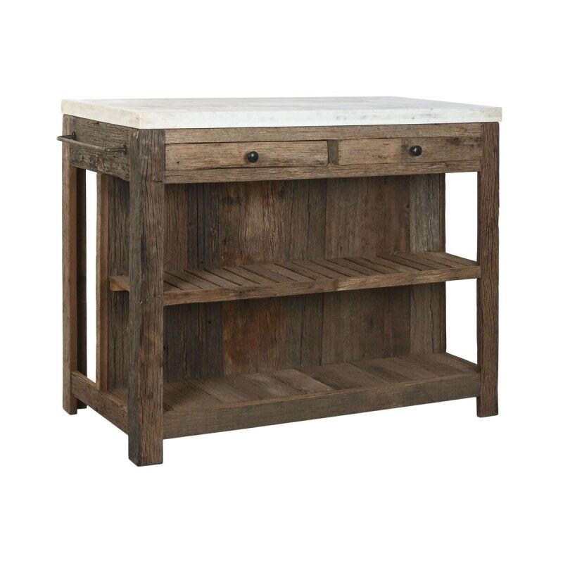 Home ESPRIT|Móvel de cozinha Home ESPRIT Branco Natural 120 x 60 x 97 cm 131 x 61,5 x 97 cm