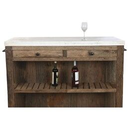 Home ESPRIT|Móvel de cozinha Home ESPRIT Branco Natural 120 x 60 x 97 cm 131 x 61,5 x 97 cm