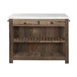 Home ESPRIT|Móvel de cozinha Home ESPRIT Branco Natural 120 x 60 x 97 cm 131 x 61,5 x 97 cm