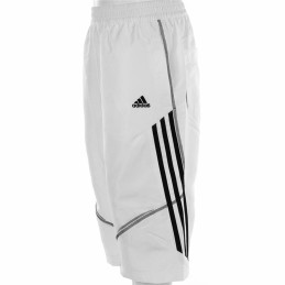 Calças Desportivas Infantis Adidas 3/4 Branco