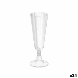 Algon|Copos de champanhe reutilizáveis Algon Preto 6 Unidades 150 ml (50 Peças)
