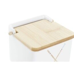 DKD Home Decor|Saleiro com Tampa DKD Home Decor Marinha Multicolor Bambu Dolomite 12,5 x 12,5 x 11,5 cm