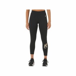 Leggings de Desporto de Mulher Asics Tiger 7/8 Preto