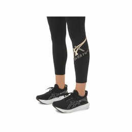 Leggings de Desporto de Mulher Asics Tiger 7/8 Preto