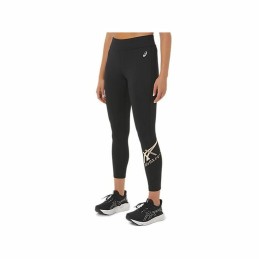 Leggings de Desporto de Mulher Asics Tiger 7/8 Preto