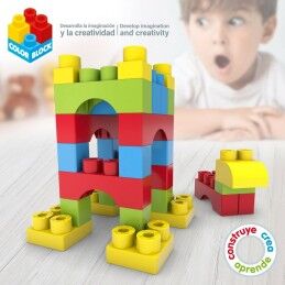 Color Block|Blocos de Construção Color Block 60 Peças