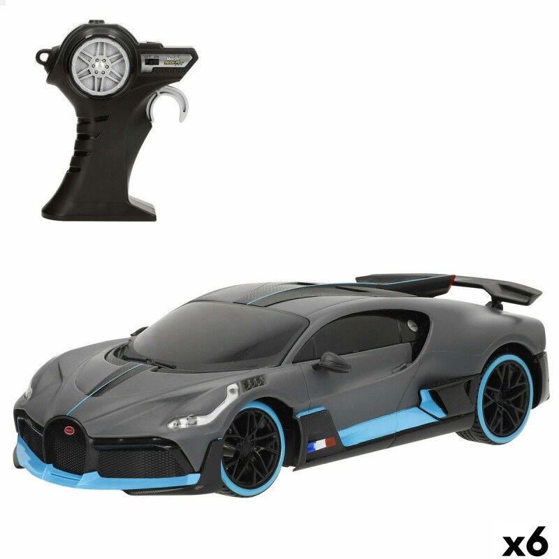 Bugatti|Carro Rádio Controlo Bugatti 19,5 x 5 x 9 cm (6 Unidades) Bugatti|Carro Rádio Controlo Bugatti 19,5 x 5 x 9 cm (6 Unidades)