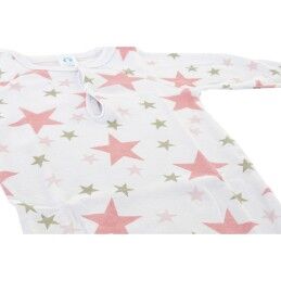 DKD Home Decor|Conjunto de Vestuário DKD Home Decor Azul Cor de Rosa 0-6 Meses Estrelas (7 Peças) (2 Unidades)