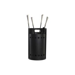 DKD Home Decor|Utensílios para a Lareira DKD Home Decor Aço inoxidável Aço (4 Peças)