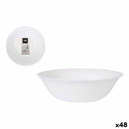 Arcoroc|Tabuleiro Arcoroc Branco Vidro (6 uds) ( Ø 29 cm)
