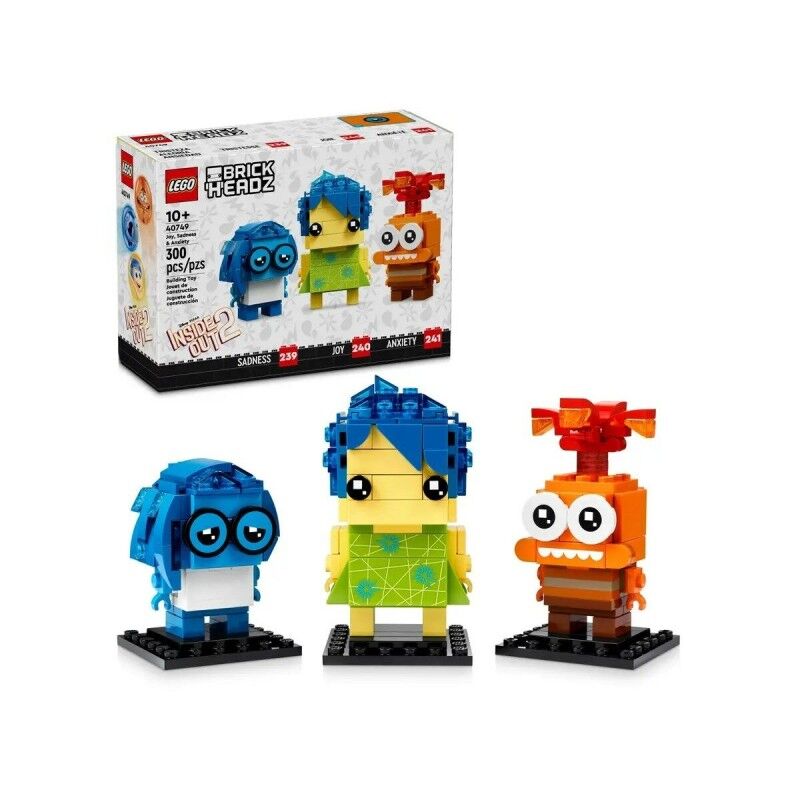 Lego|Jogo de Construção Lego BRICKHEADZ 40749 Inside Out 2 300 Peças