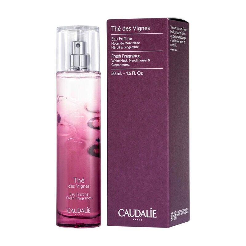Caudalie|Perfume Unissexo Caudalie Thé Des Vignes EF 50 ml Eau Fraiche Caudalie|Perfume Unissexo Caudalie Thé Des Vignes EF 50 ml Eau Fraiche