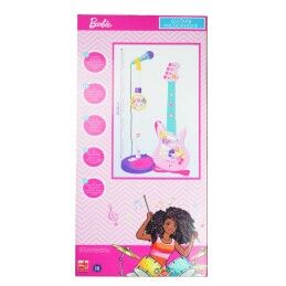 Barbie|Conjunto musical Barbie Microfone Guitarra Infantil