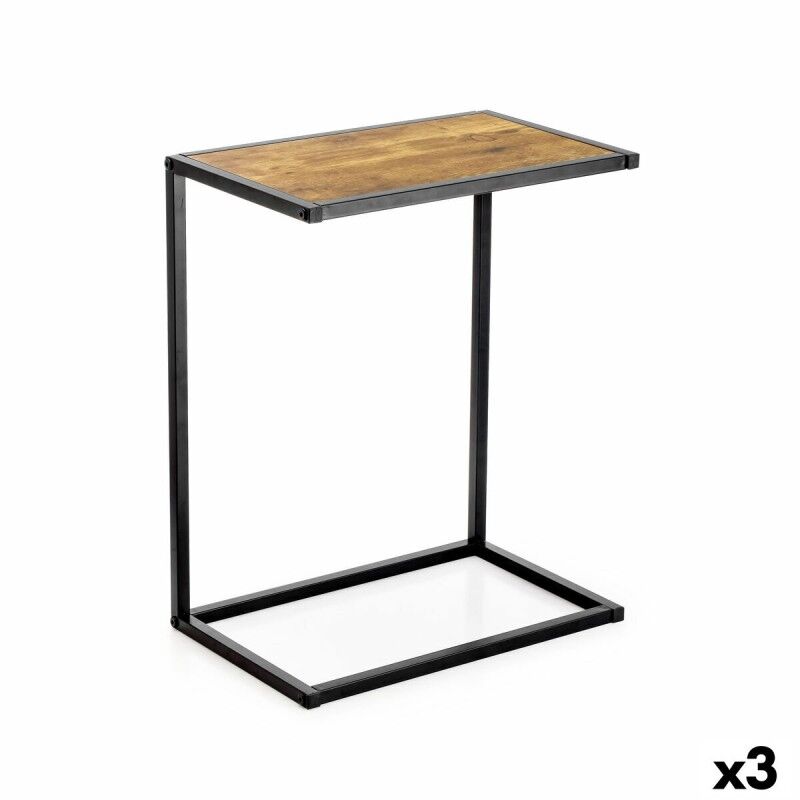 Confortime|Mesa de apoio Confortime Castanho Preto 40 x 25 x 50 cm (3 Unidades) Confortime|Mesa de apoio Confortime Castanho Preto 40 x 25 x 50 cm (3 Unidades)
