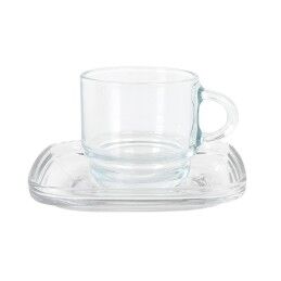 LAV|Conjunto de 6 Chávenas com Prato LAV Cozy 90 ml (6 Unidades)