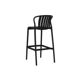 Home ESPRIT|Conjunto de mesa com 2 cadeiras Home ESPRIT Preto Metal Polipropileno 60 x 60 x 102 cm