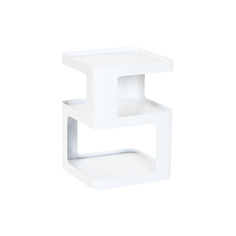 Home ESPRIT|Mesa de apoio Home ESPRIT Branco 40 x 40 x 54 cm Home ESPRIT|Mesa de apoio Home ESPRIT Branco 40 x 40 x 54 cm