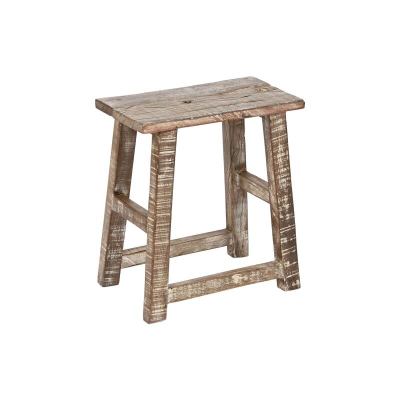 Home ESPRIT|Mesa de apoio Home ESPRIT Branco Castanho 45 x 25 x 51 cm Home ESPRIT|Mesa de apoio Home ESPRIT Branco Castanho 45 x 25 x 51 cm