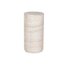DKD Home Decor|Mesa de apoio DKD Home Decor Pele Ferro Lacado (40 x 40 x 56 cm)