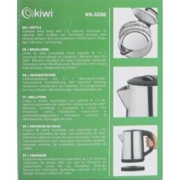 Kiwi|Chaleira Kiwi Aço 1800 W 1,7 L (4 Unidades)
