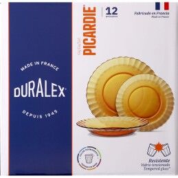 Duralex|Louça Duralex Picardie 12 Peças (2 Unidades)
