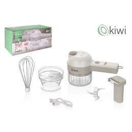 Kiwi|Mini Picadora Portátil Recarregável Kiwi 200 ml (6 Unidades)