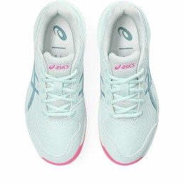 Sapatilhas de Pádel para Crianças Asics Gel-Game 9 Azul Claro