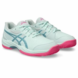 Sapatilhas de Pádel para Crianças Asics Gel-Game 9 Azul Claro